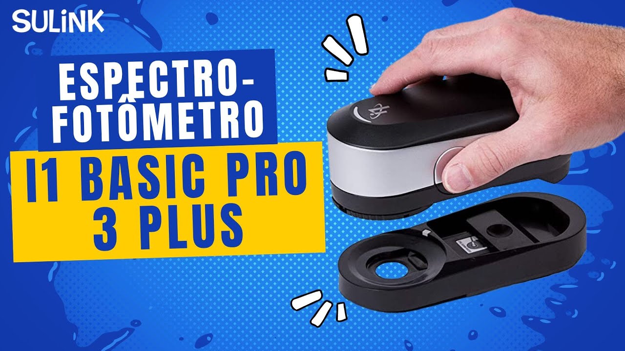 Chegou o NOVO Espectrofotômetro  I1 Basic PRO 3 Plus da Sulink! - SULINK