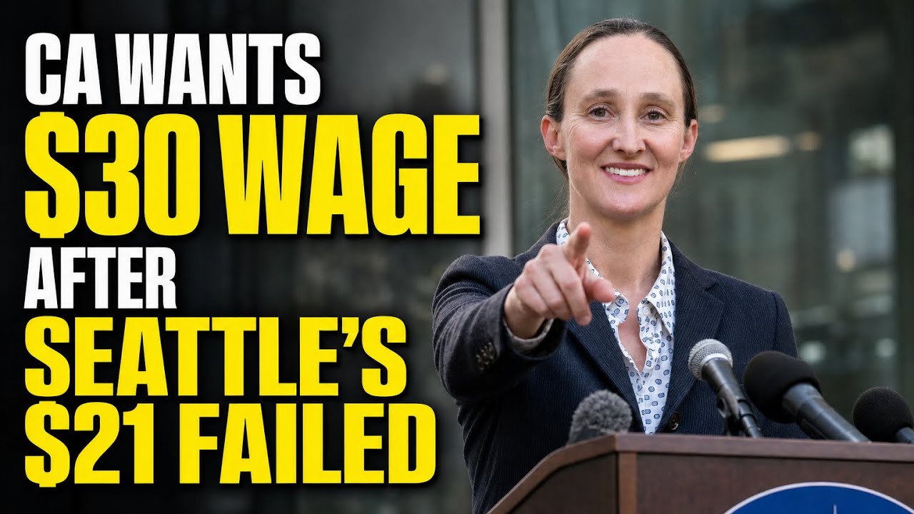 California Doubles Down On $30 Minimum Wage While Seattle Bleeds 1,800 Jobs
