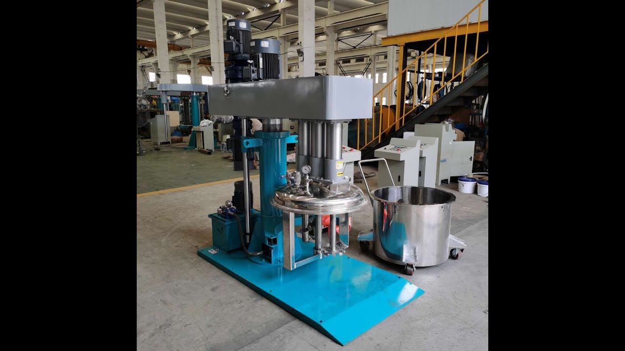 Grease mixer ---mixing machine for high viscosity materials---IDA