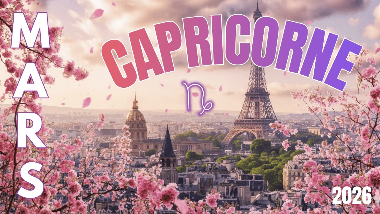♑️ CAPRICORNE ♑️✨ MARS 2026 ✨ Lâchez vos fardeaux, l'espoir et la réussite reviennent ! ✨