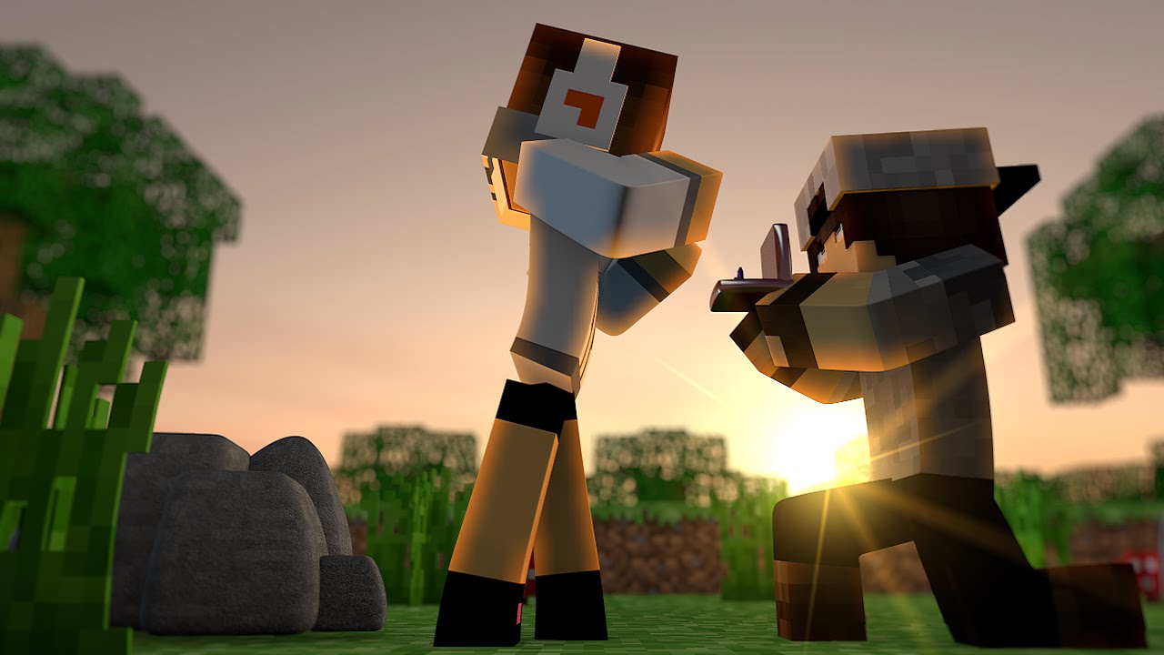 BRIGANDO COM A BIBI #5 - VAMOS NAMORAR?! - MINECRAFT!