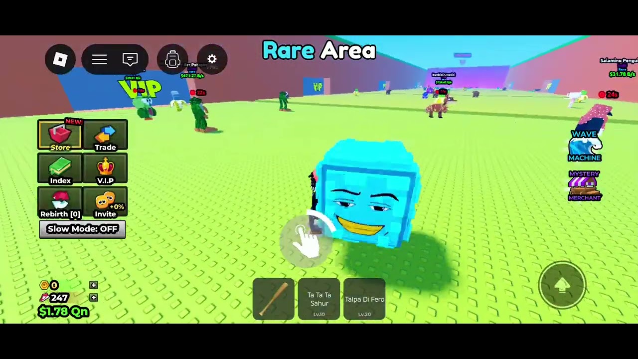 Let's play a escape tsunami for brainrots