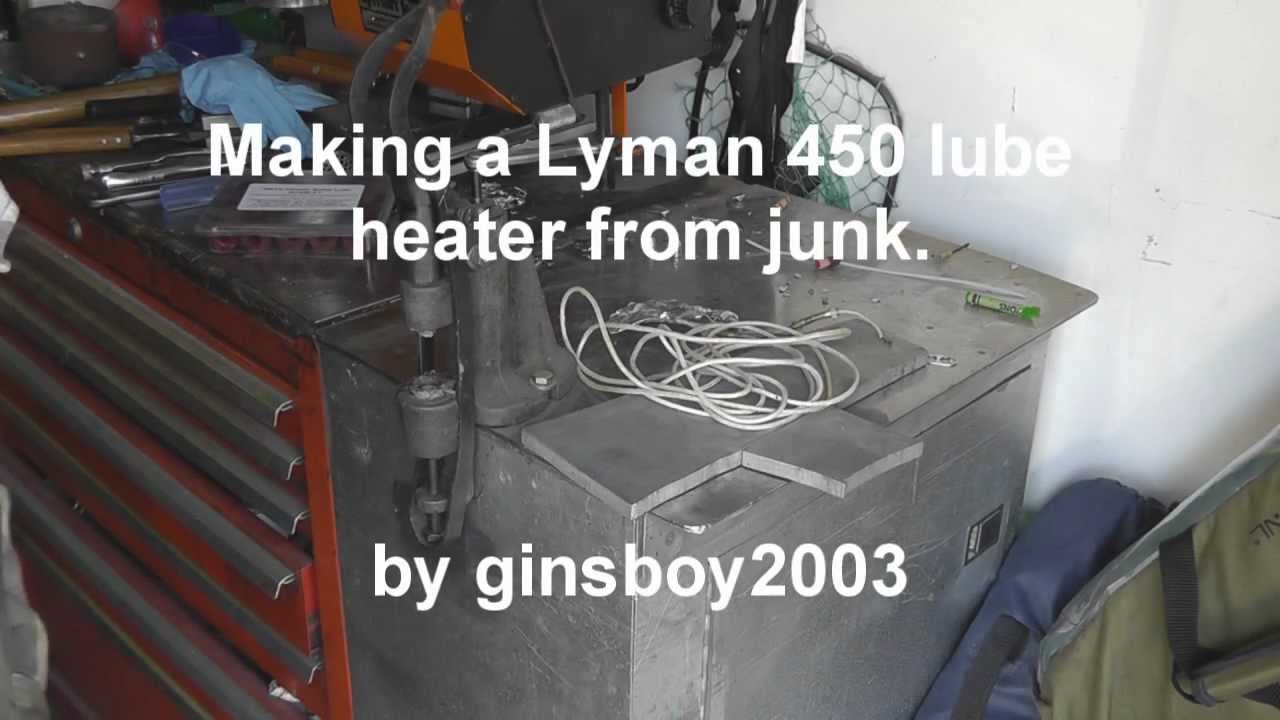 Lyman 450 homemade lube heater.wmv