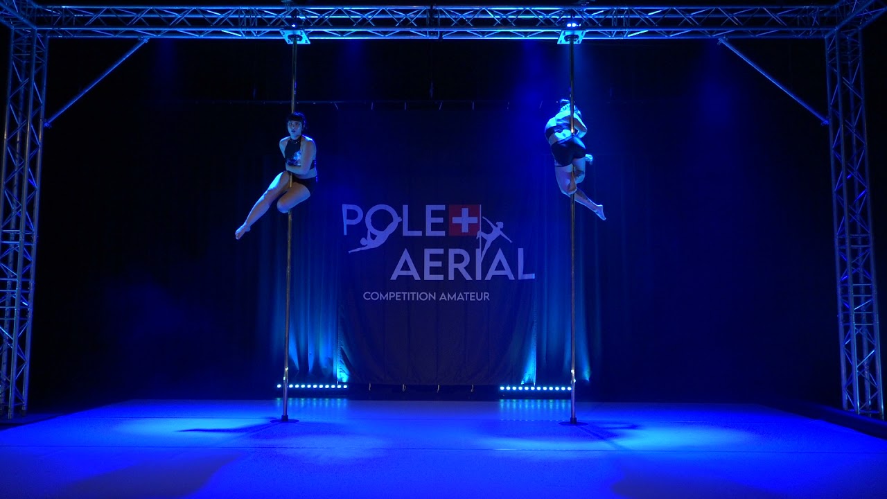 Jillian  Aubert & Marine L&ecirc; Quang - Pole Amateur 3 - Double - Senior