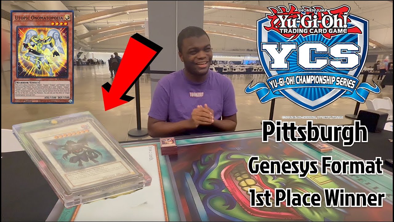 Genesys Format first place utopia onomatopoeia Deck Profile YCS Pittsburgh!! 