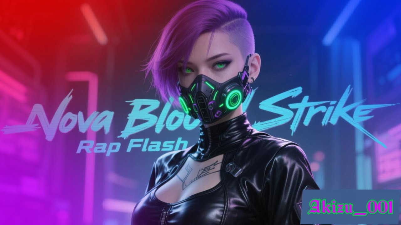 Rap, blood strike. La historia de Nova | video original, Akizu_001 blood strike Rap Flash 