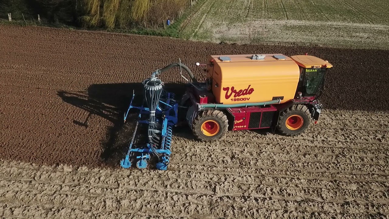 Derijcke Gebroeders | Injecteren 2021 | Vredo VT 4546 | Lemken Heliodor Schijveneg |