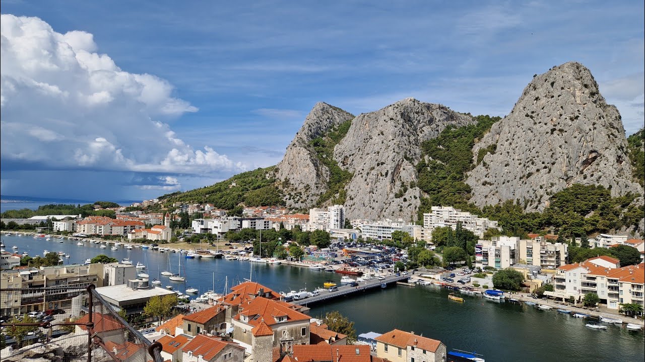 Отпуск в Хорватии🏖Omiš/Kroatien/Поднялись в крепость🏞В магазине Студенак