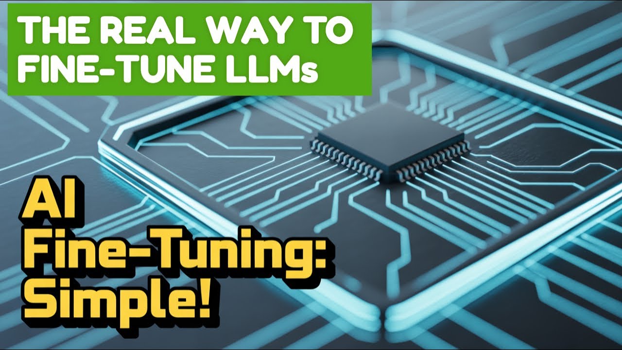 Fine-tuning Large Language Models Explained: AI Tutorial for Beginners