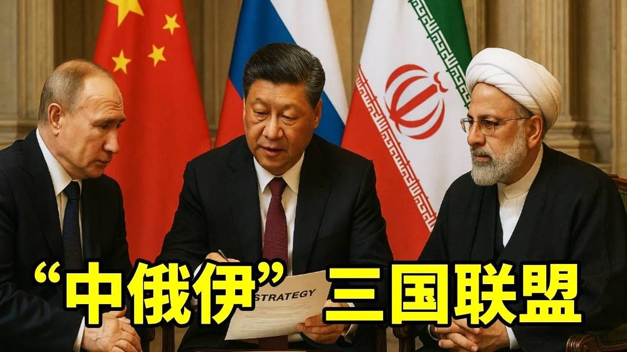 伊朗提出构想，建立“中俄伊”三国联盟，中国对台战略将受何影响？ #地理 #科普 #看世界 #伊朗 #俄罗斯 #台湾