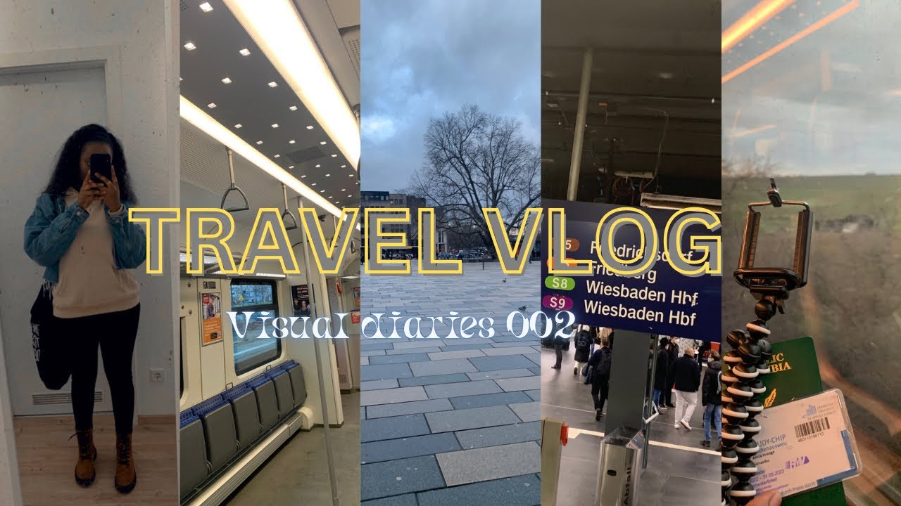 #vlog : Travel to Wiesbaden with me| Visual Diaries 002✨|