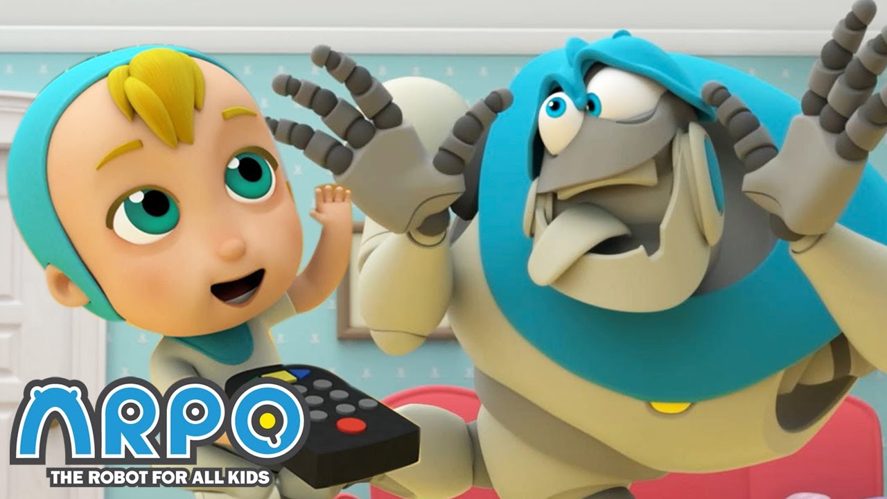 Arpo the Robot | Controlling BABY!!! | Funny Cartoons for Kids | Arpo and Daniel
