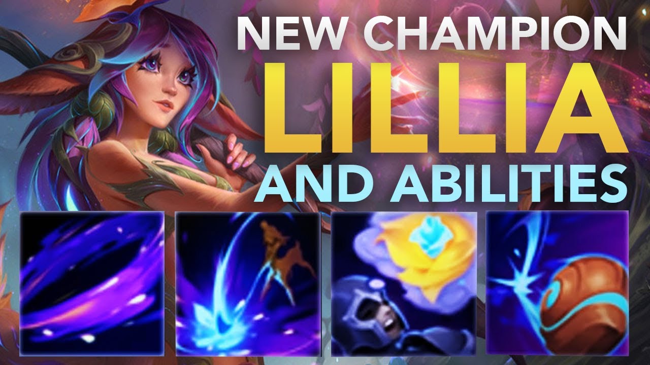 Lillia Ability Reveal - The Bashful Bloom Champion Testing | League of Legends