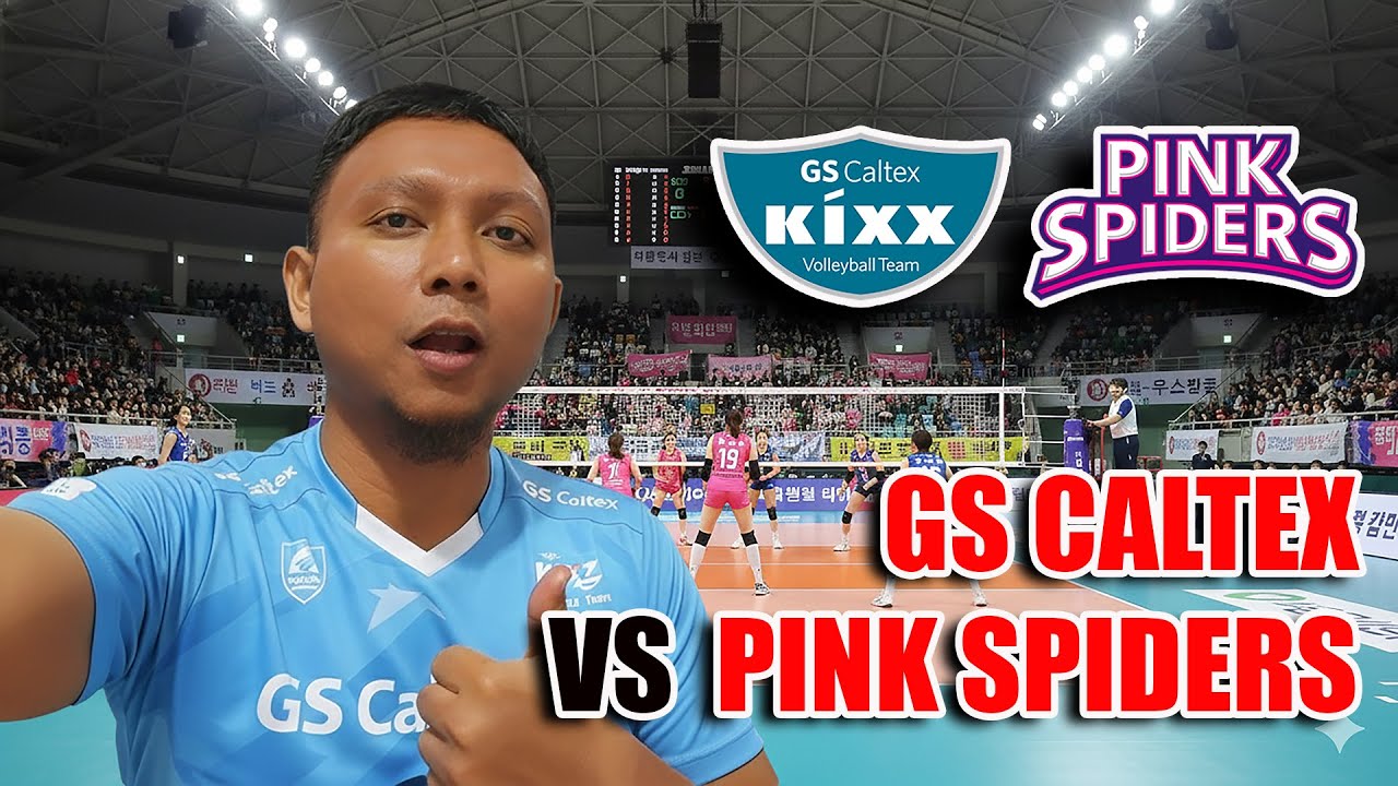 🔴 LIVE REACTION GS CALTEX VS PINK SPIDERS, KOREA V-LEAGUE