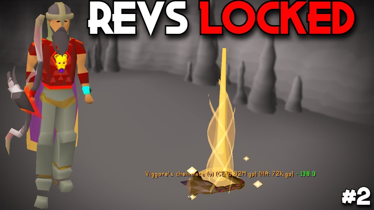 Getting 99 Range Only In The Rev Caves | OSRS | #2