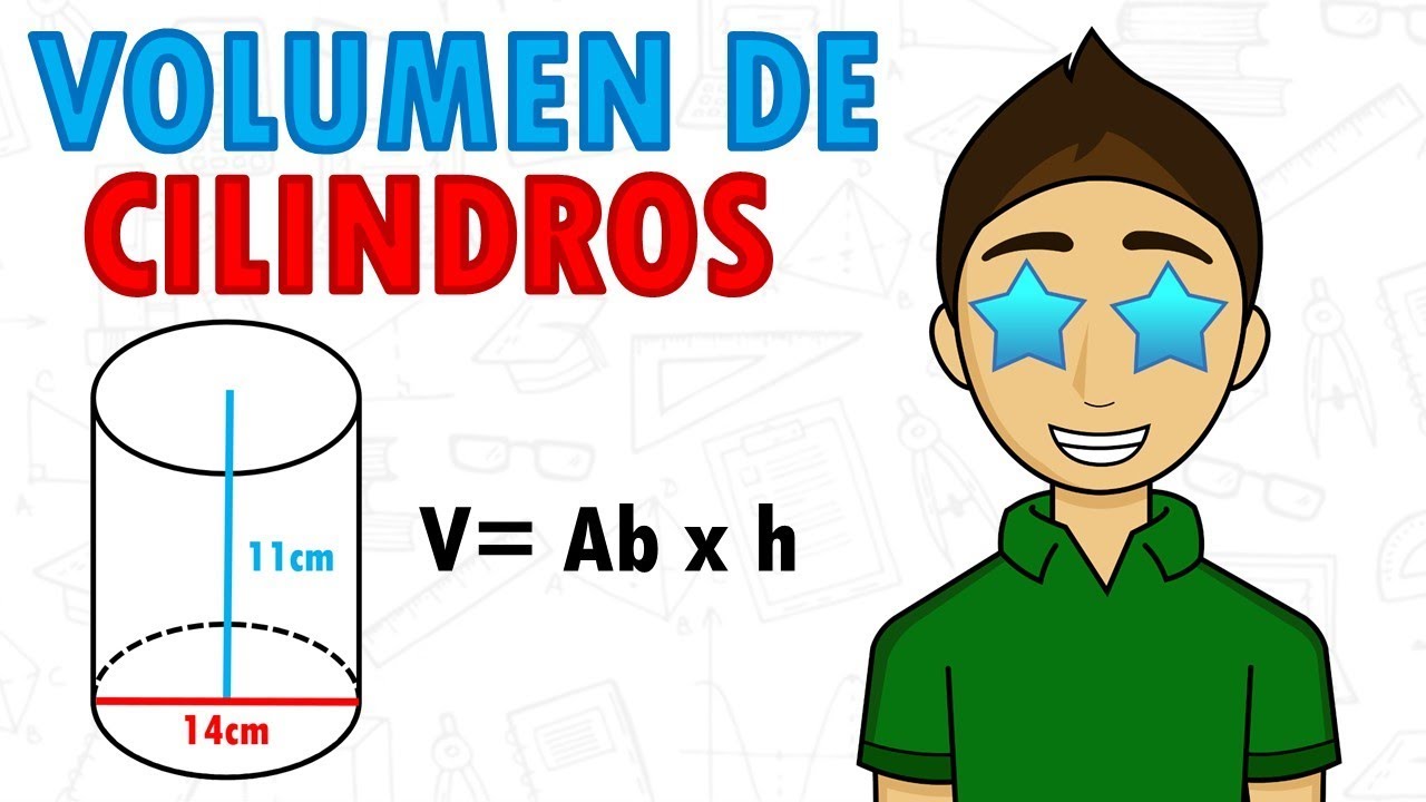 VOLUMEN DE UN CILINDRO Super Facil - Para principiantes