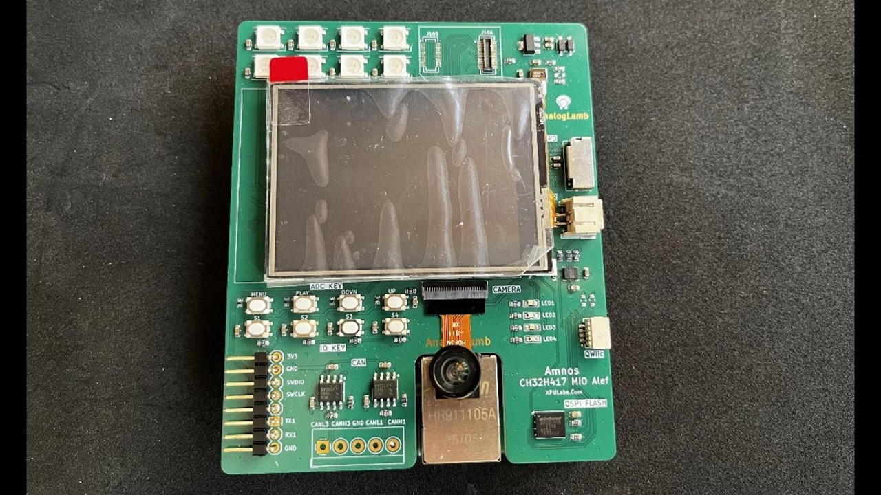 Unlock CH32H417’s Full Power: The Ultimate MIO Peripheral Board Hands-On Review & Demo