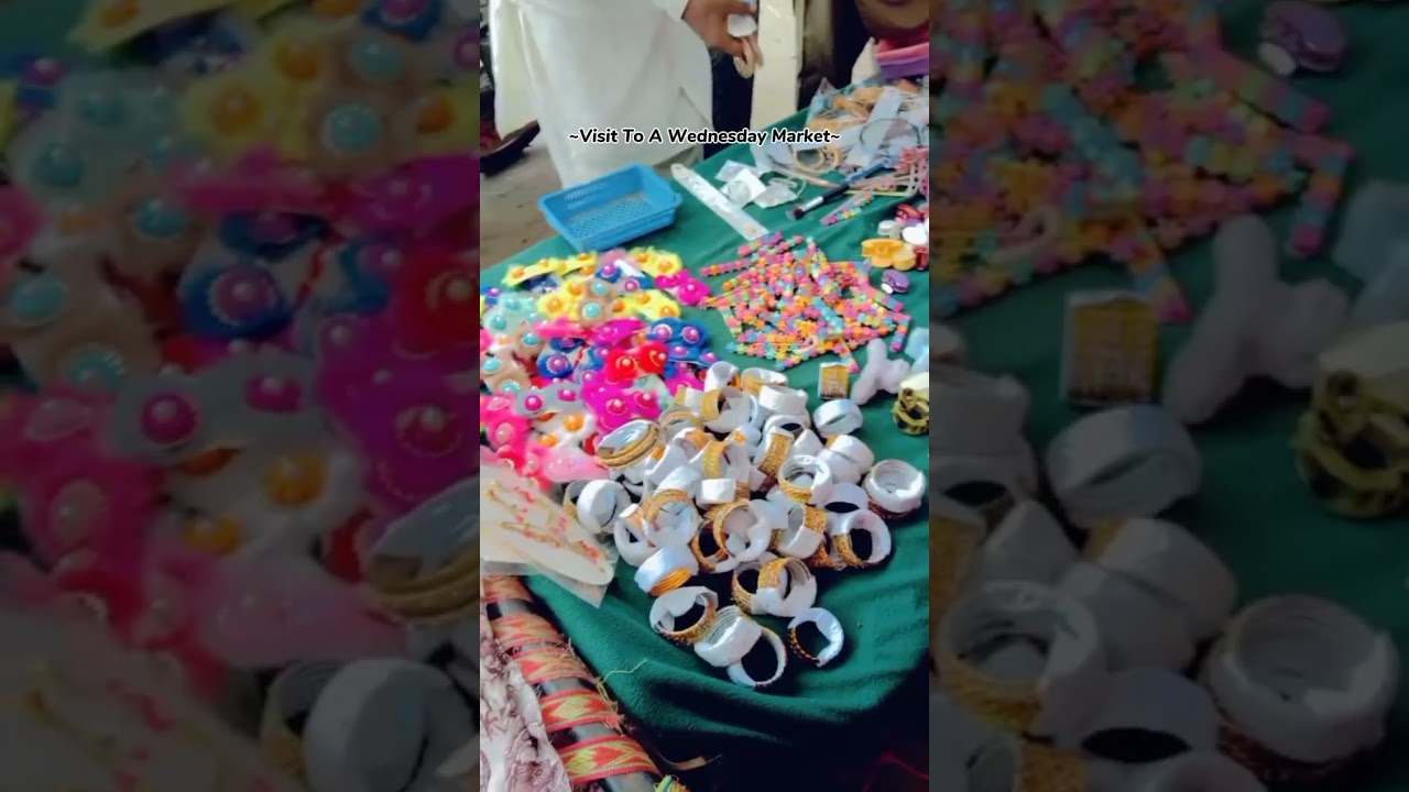 ~Visit Faisalabad's Famous Wednesday Market With Me!⚡#wednesday #dailyminivlog