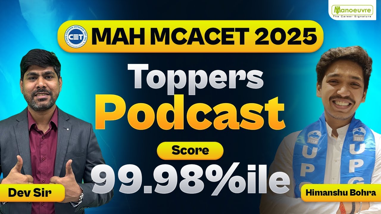 MAH MCACET 2025 Podcast 