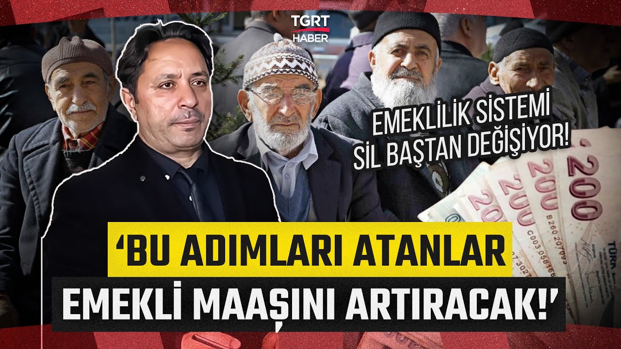 Daha Yüksek Emekli Maaşı Almanın Şifreleri… İsa Karakaş Yeni Sistemi Anlattı! - TGRT Haber