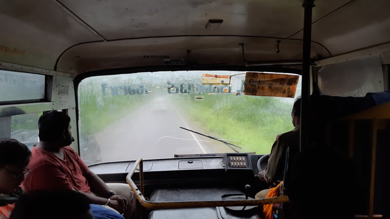 Karnataka State Transport (KSRTC) Bus Ride in Gokarna