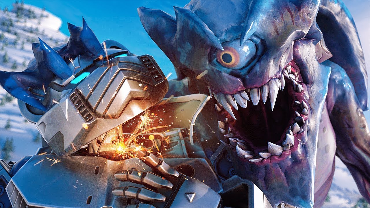 MECH vs. MONSTER: THE REMATCH! (A Fortnite Short Film)