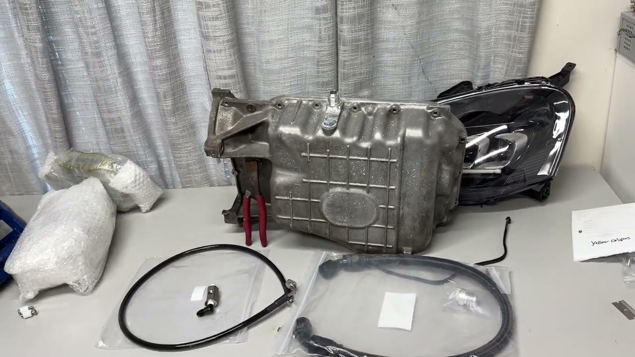 Turbo oil drain line & oil feed-line kit for K-SERIES