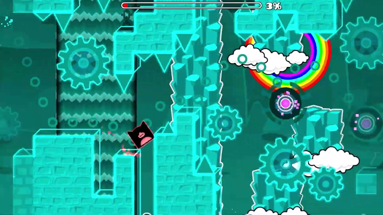 Third circle by Brickl K 100% [UNRATED EASY DEMON] very cool gameplay :D