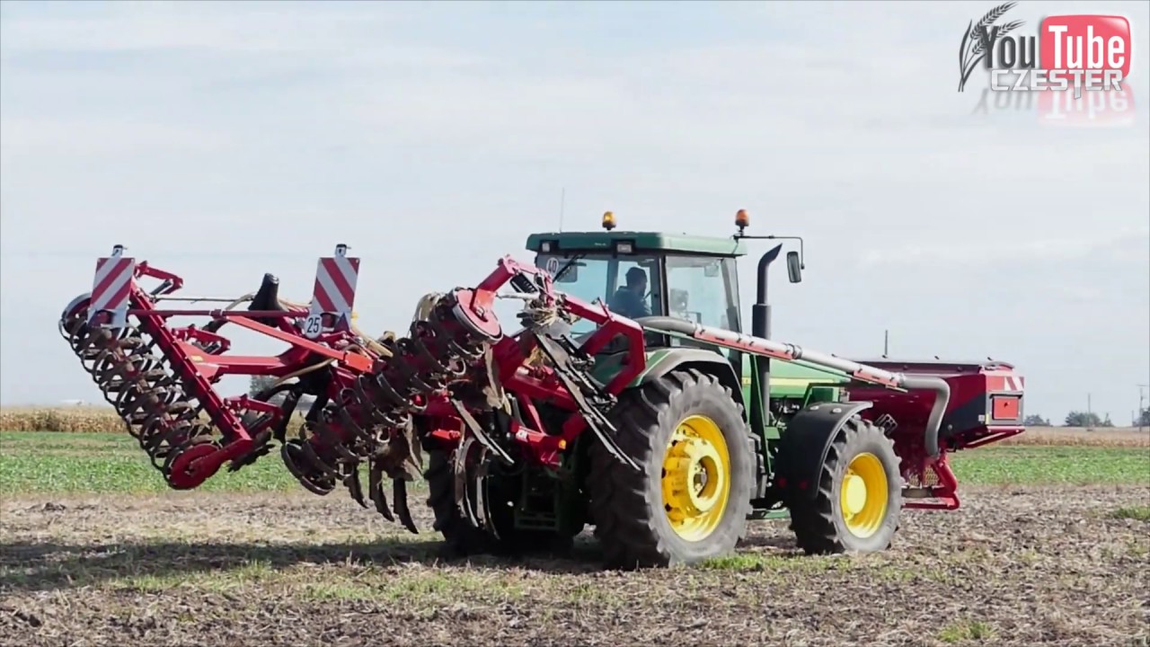 Gruberowanie John Deere 8200 Horsch GR Domański