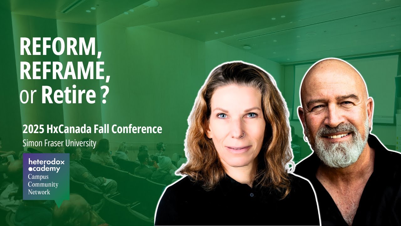 EDI in Higher Education - Heterodox Conversation™ at HxCanada Fall Conference