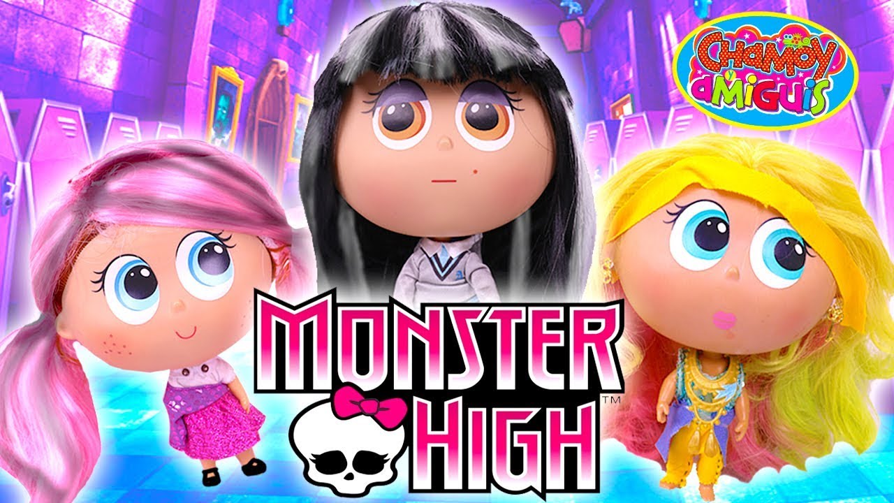 CHAMOY y AMIGUIS de Distroller son MONSTER HIGH BIRRIA es FRANKIE STEIN - Juguetes Fantásticos