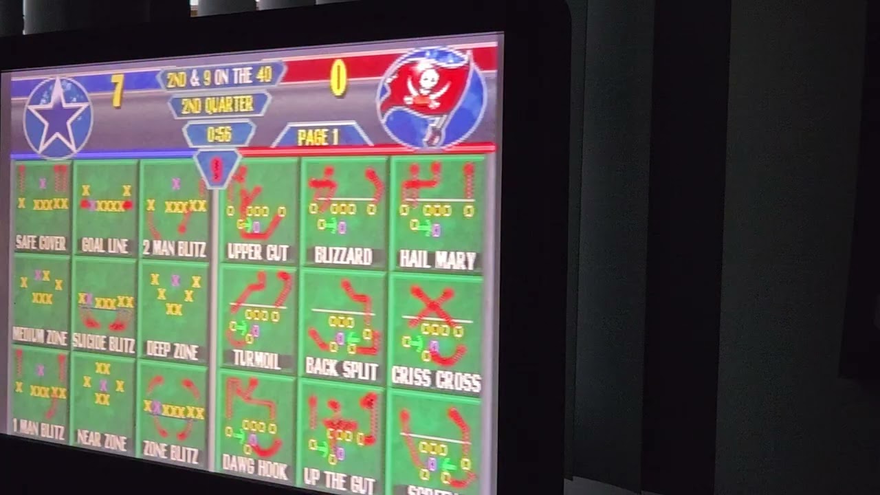 Dallas vs Tampa Bay. NFL BLITZ FOR THE PS1. Please watch & subscribe & 👍 & share my channel thx 👍.  