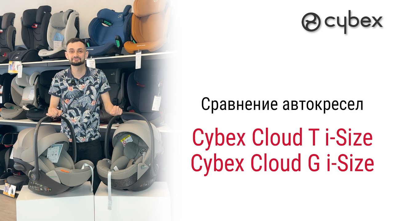 Сравнение двух автокресел Cybex Cloud G и Cybex Cloud T: показываем все нюансы.
