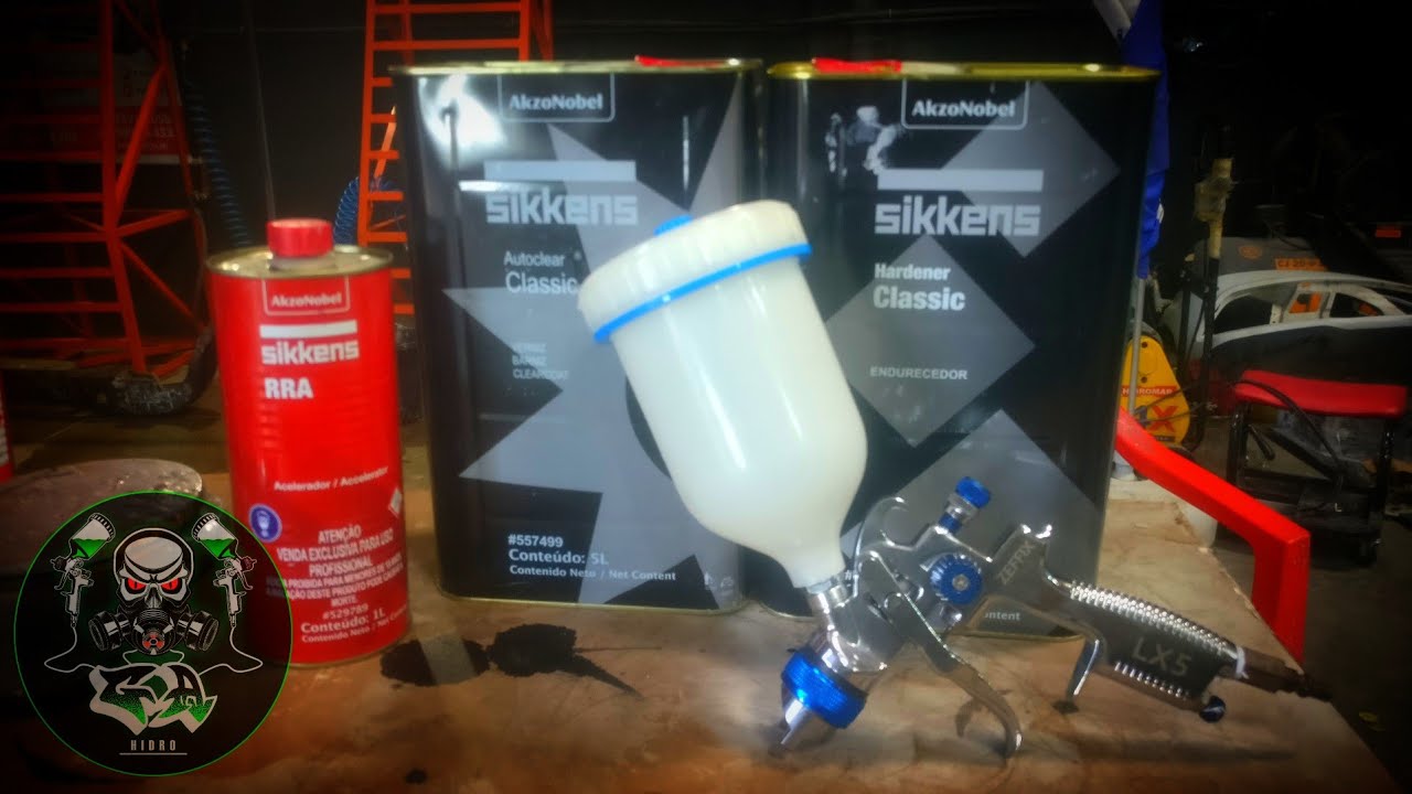 Aplicando Verniz na S10 -  Verniz Classic (Sikkens)
