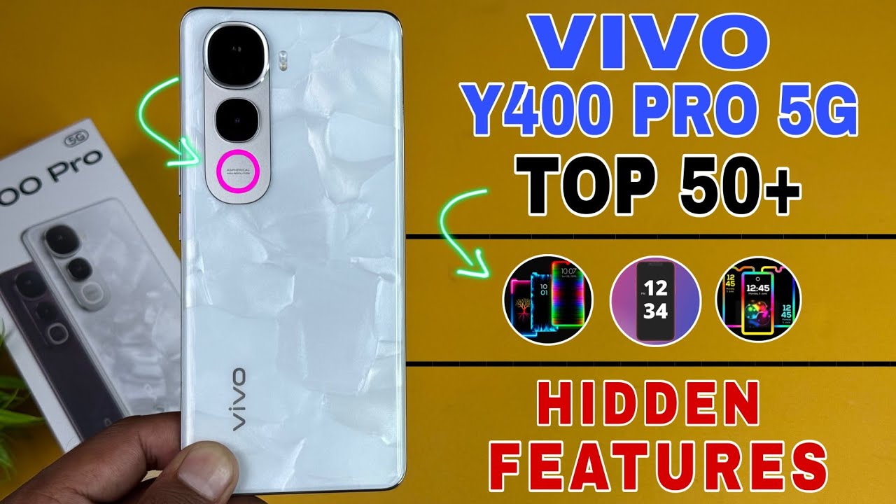 Vivo Y400 Pro 5G Top 50++ Hidden Features | Vivo Y400 Pro Tips And Tricks | Vivo Y400 Pro 5G