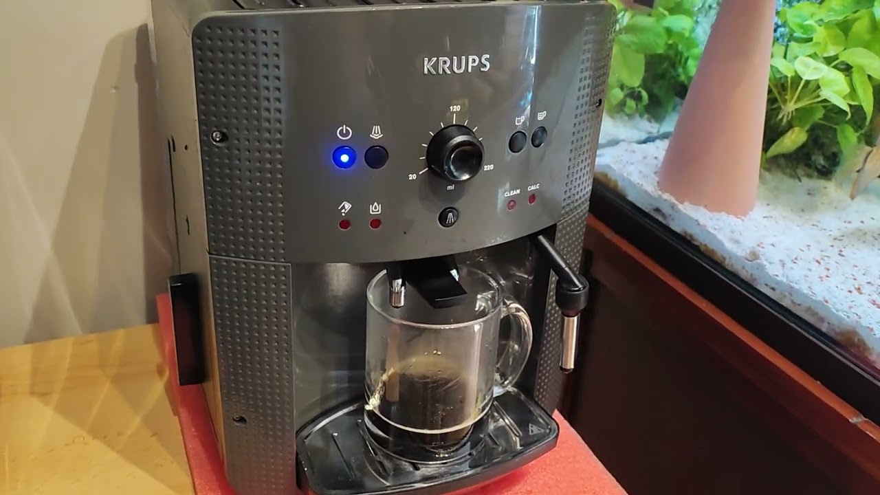 Krups Barista és EA 81 próba