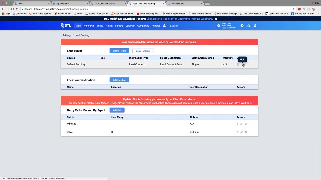 DYL Workflows Training