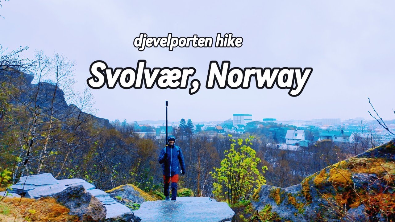 First hike in Svolvær, Norway
