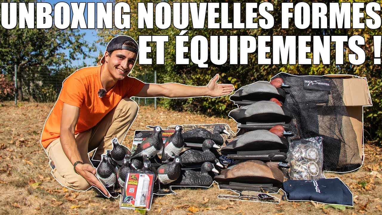 Nouvelles Blettes et Équipements pour la Saison de Chasse - Unboxing ! - Marius Chasse
