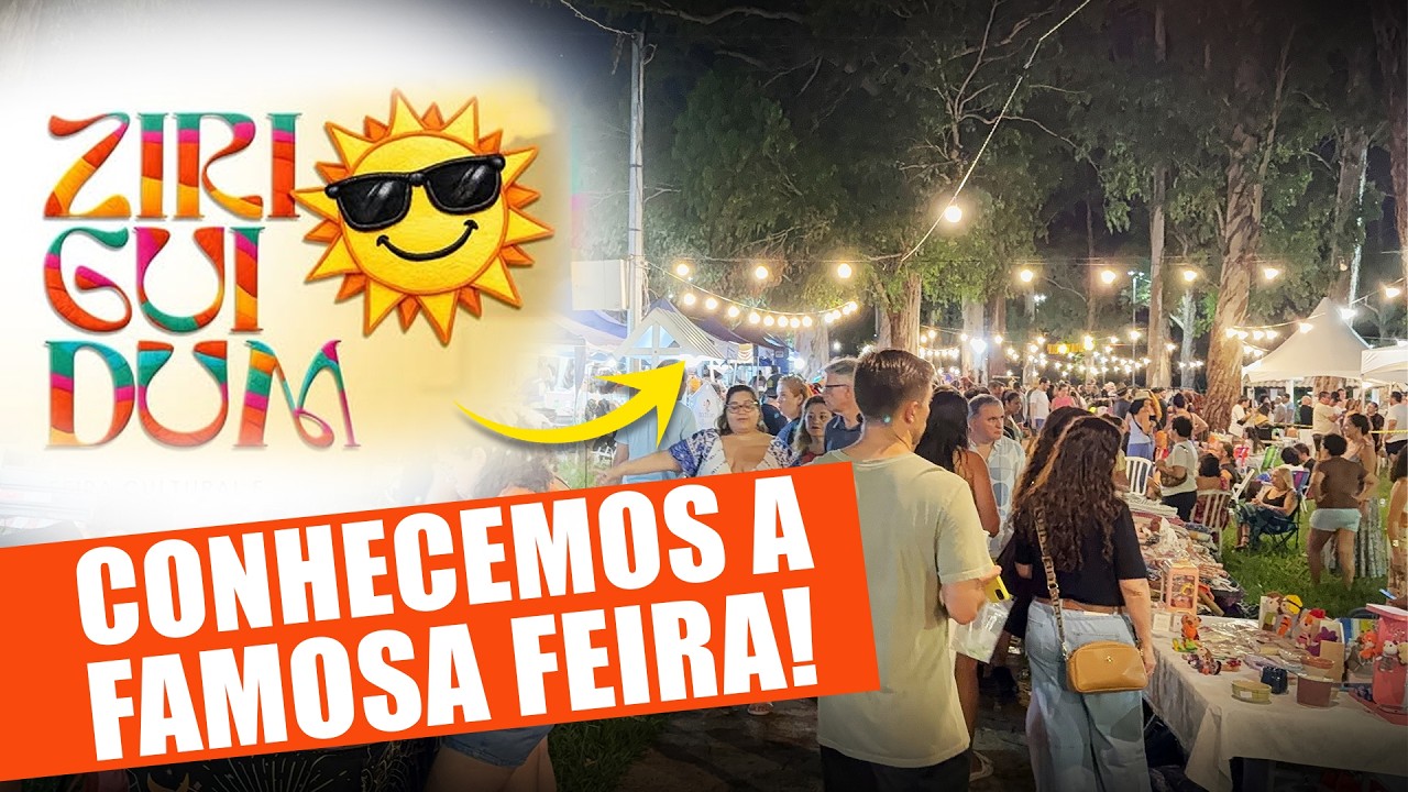 CONHECEMOS A FEIRA DO ZIRIGUIDUM! 🎶🍔 Campo Grande MS ‹ Dois Olhares ›