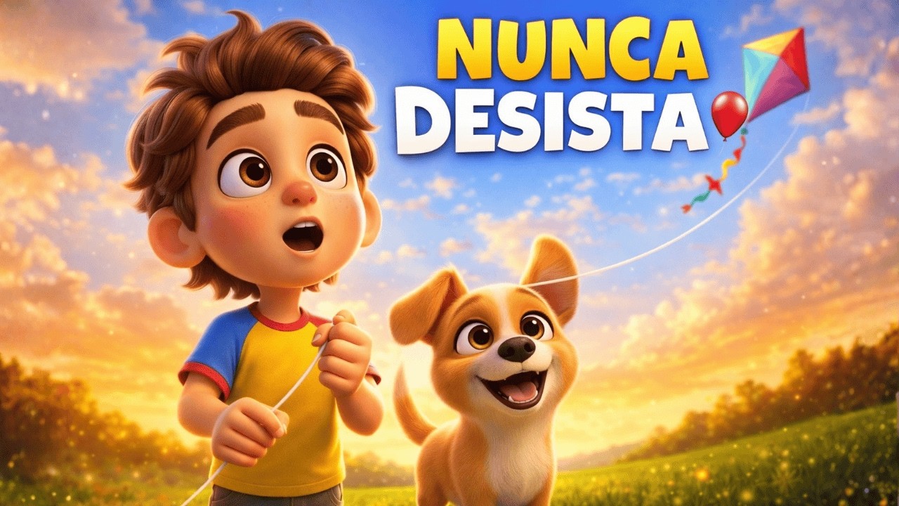 O Menino e a Pipa 🎈 | História Infantil Sobre Nunca Desistir