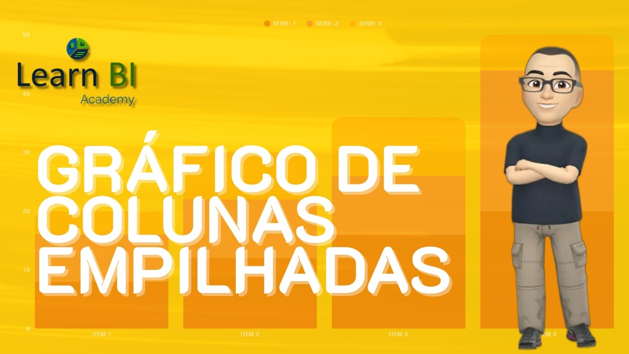 Gráfico de Colunas Empilhadas no POWER BI