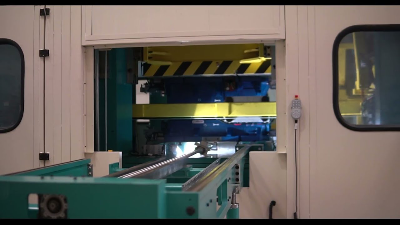 Tandem transfer press line