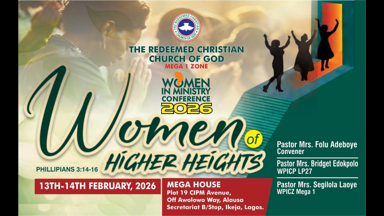 RCCG Mega Church 1, Sunday Service 15-02-26