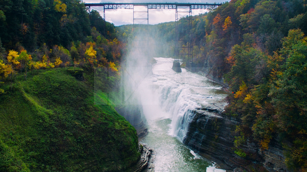 Letchworth State Park - DJI Phantom 3 - October 2015