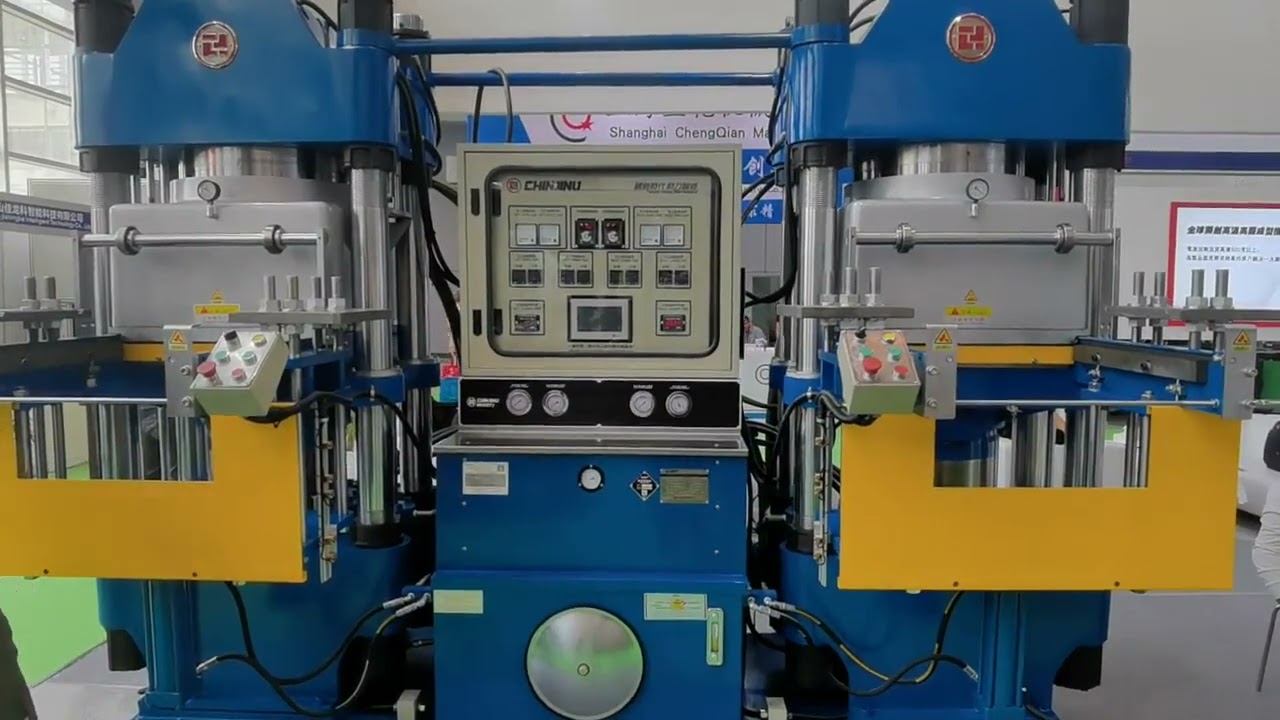 CHINJINLI Rubber Silicone Hot Press Curing Compression Molding Machine