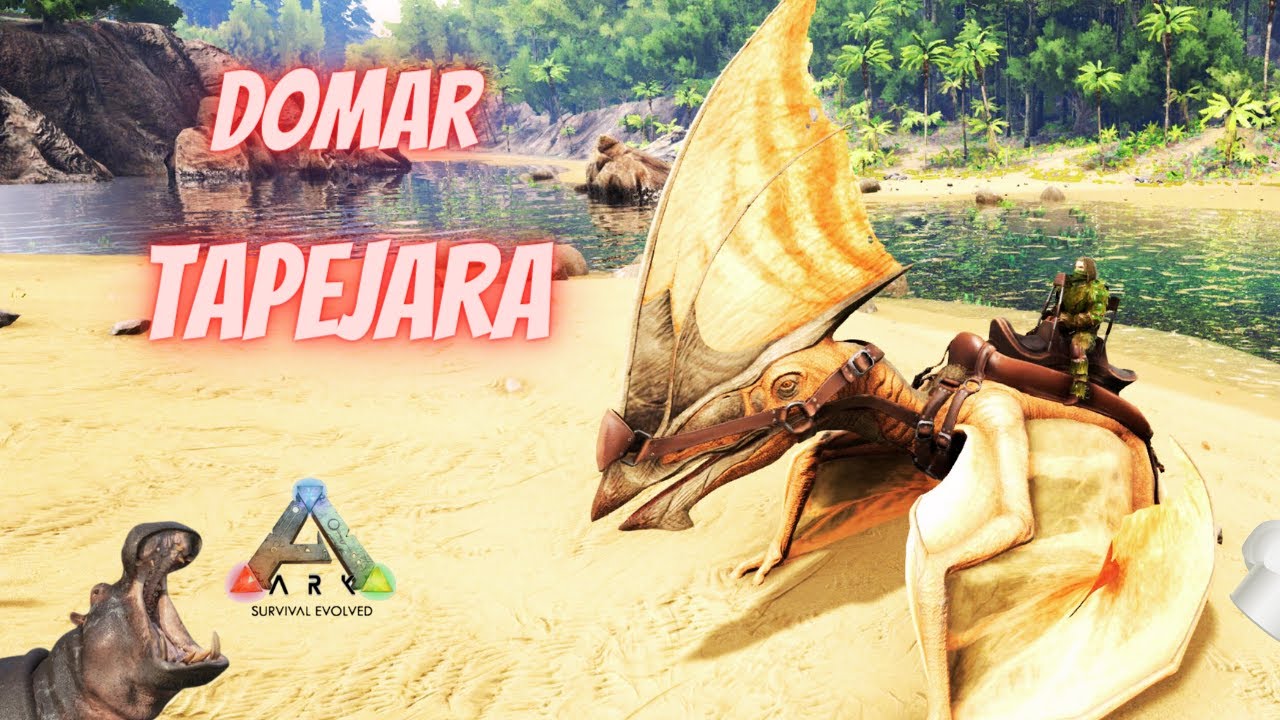 Como Domar Tapejara - Ark Survival Evolved