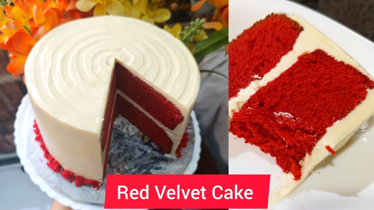 Red Velvet Cake Recipe || (Very Soft, Moist & Easy !)