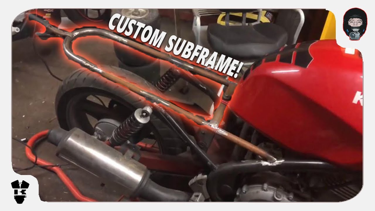 ER500 Tracker build Ep3: Custom frame!