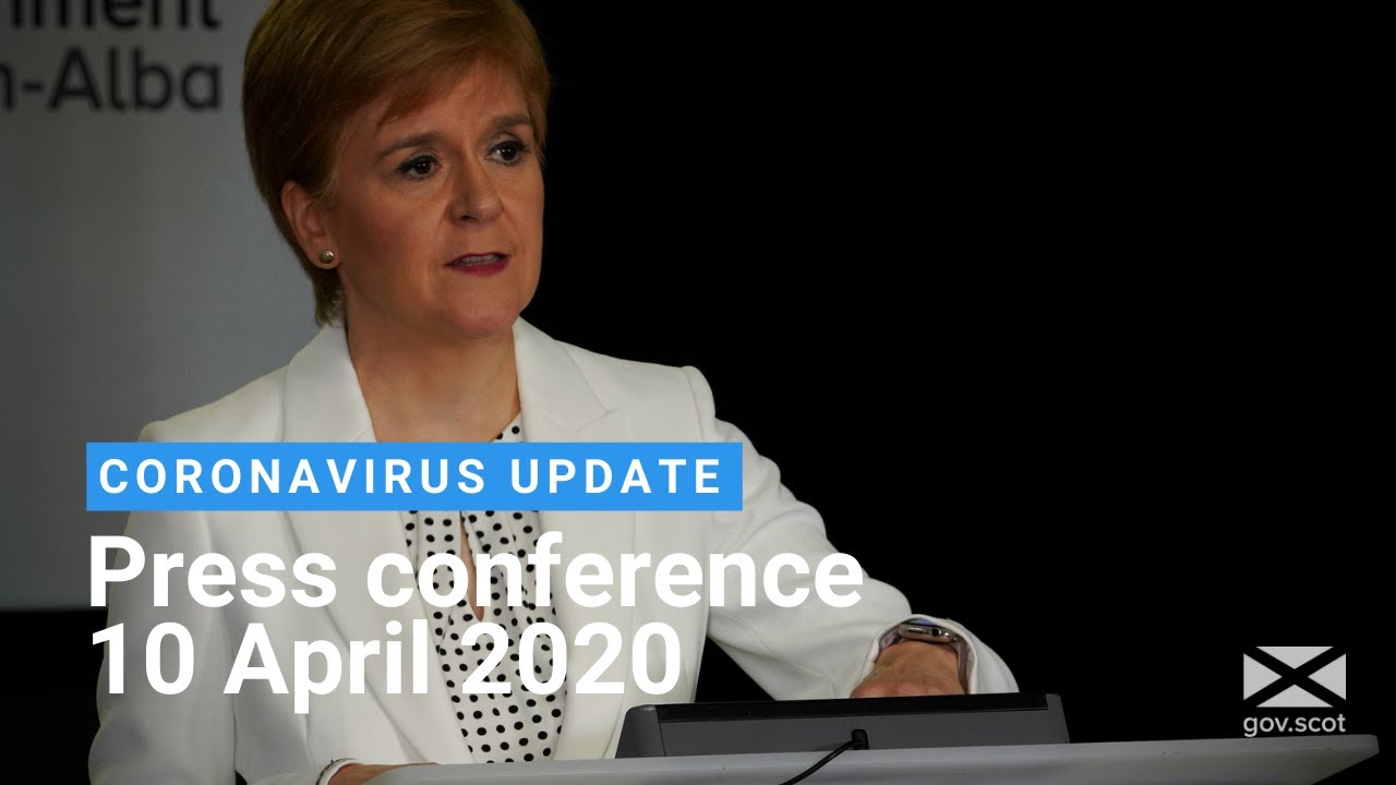 Coronavirus update from the First Minister: 10 April 2020